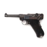 DWM, GERMANY A RARE 9mm (PARA) SEMI-AUTOMATIC SERVICE-PISTOL, MODEL '1906 DUTCH CONTRACT LUGER P08',