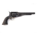 E. REMINGTON & SONS, USA A RARE .44 PERCUSSION SINGLE ACTION REVOLVER, MODEL 'REMINGTON-BEALS ARMY',