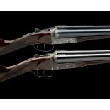 W. & C. SCOTT A MATCHED PAIR OF 12-BORE 'THE CHATSWORTH' BOXLOCK EJECTORS, serial no. 147080 / 1,