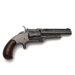 SMITH & WESSON, USA A .32 RIMFIRE FIVE-SHOT REVOLVER, MODEL '1 1/2 SECOND ISSUE', serial no.