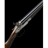 J. PURDEY A 12-BORE 'JOHNSON'S REVERSE TOPLEVER' HAMMERGUN, serial no. 5674, conversion from