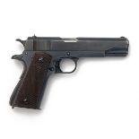 A .45 (ACP) SEMI-AUTOMATIC SERVICE-PISTOL SIGNED 'D.G.F.M.', MODEL '1911A1', serial no. 60284,