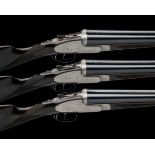 ARMAS GARBI A TRIO OF 12-BORE SELF-OPENING SIDELOCK EJECTORS, serial no. 17191 / 2 / 3, No.3 with