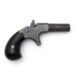 REMINGTON, USA A SCARCE .41 RIMFIRE SINGLE-SHOT DERRINGER, MODEL 'ELLIOT PATENT VEST POCKET', serial