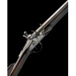 WALLIS, LONDON A .750 FLINTLOCK SINGLE-SHOT SERVICE-CARBINE, no visible serial number, similar to