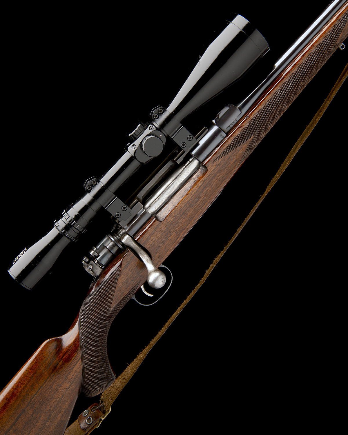 JOHN RIGBY & CO. A .308 WIN. BOLT-MAGAZINE SPORTING RIFLE, serial no. 6219, 21 3/4in. nitro barrel