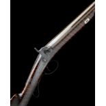 HOLMES, LIVERPOOL A 14-BORE PERCUSSION SINGLE-BARRELLED SPORTING-GUN, no visible serial number,