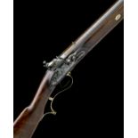 E. BAKER, LONDON A .660 FLINTLOCK SPORTING-RIFLE, no visible serial number, circa 1800 and in the