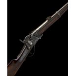 SHARPS, USA A SCARCE .577 PERCUSSION CAPPING BREECH-LOADING CARBINE, MODEL '1855 BRITISH CARBINE',