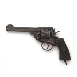 WEBLEY & SCOTT, BIRMINGHAM A .455 SIX-SHOT SERVICE REVOLVER, MODEL 'MKVI', serial no. 154070 dated