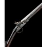 HAYWOOD, CHESTER A 12-BORE FLINTLOCK SINGLE-BARRELLED SPORTING-GUN, no visible serial number,