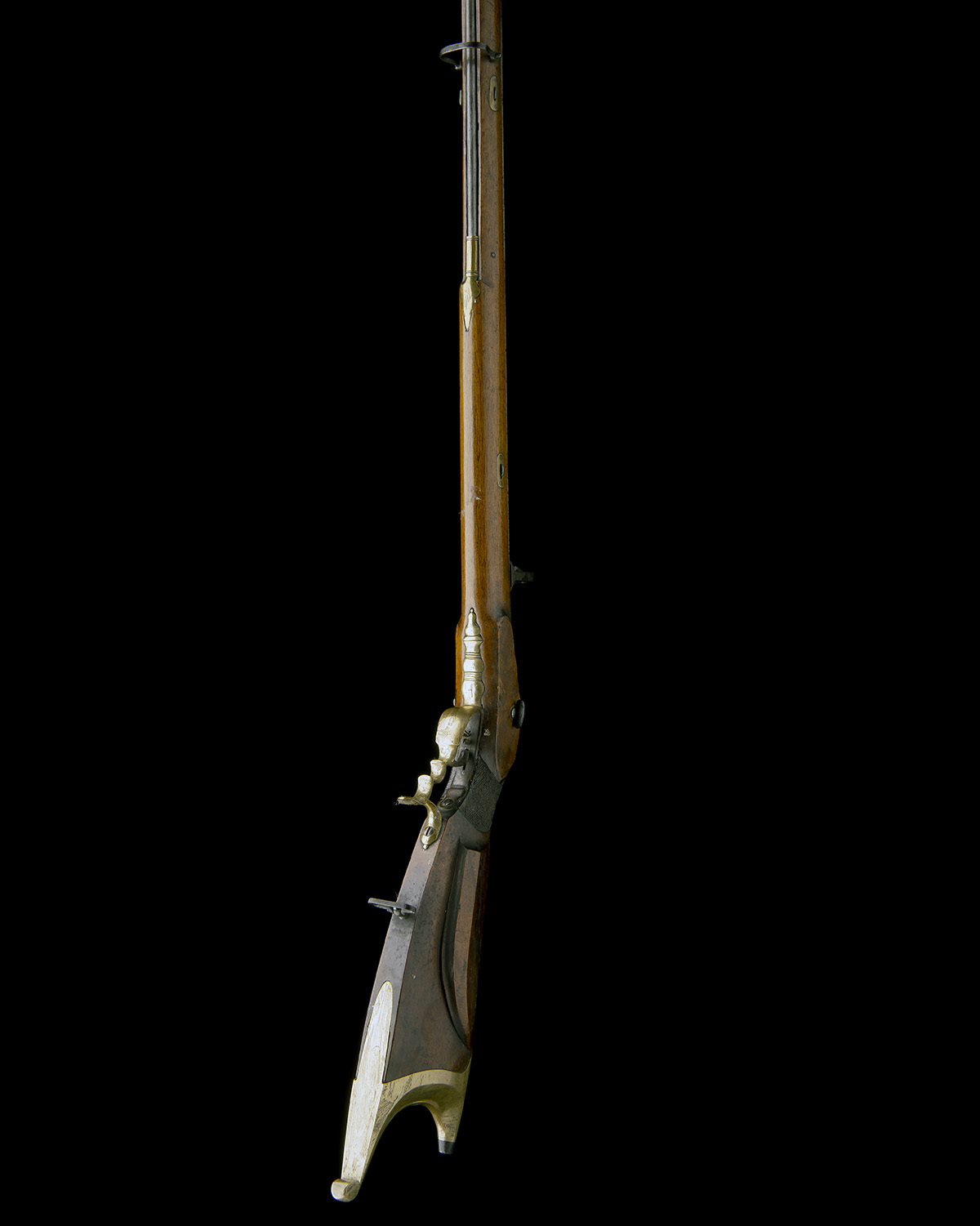 A .650 PERCUSSION SINGLE-SHOT SPORTING TARGET-RIFLE, UNSIGNED, no visible serial number, - Image 5 of 10