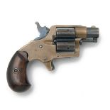 COLT, USA AN EXTREMELY RARE .41 RIMFIRE FOUR-SHOT POCKET REVOLVER, MODEL 'COLT'S HOUSE PISTOL WITH 1