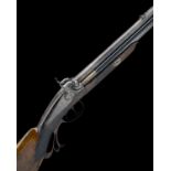 BAADER, MUNICH A FINE 40-BORE PERCUSSION OVER-UNDER DOUBLE-RIFLE, no visible serial number, circa