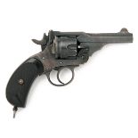 WEBLEY FOR CHARLES LANCASTER, LONDON A .455 SIX-SHOT REVOLVER, MODEL 'MKIII', serial no. 7968,