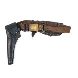 A SCARCE INDIAN WARS CAVALRY RIG FOR A COLT SINGLE ACTION ARMY REVOLVER, comprising of a Model