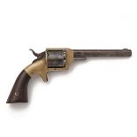 L.W. POND, USA A .32 RIMFIRE FRONT-LOADING SIX-SHOT CARTRIDGE REVOLVER, MODEL 'SEPARATE CHAMBER