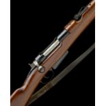 A SCARCE 7.5x53 (SWISS) STRAIGHT-PULL CAVALRY CARBINE, UNSIGNED, MODEL 'SYSTEM MANNLICHER M93',