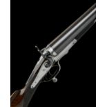 FREDERIC T. BAKER AN 8-BORE DOUBLE-BARRELLED ROTARY-UNDERLEVER HAMMERGUN, serial no. 4323, 36in.