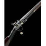 EX. W KEITH NEAL, H. MORTIMER, LONDON A 16-BORE FLINTLOCK SILVER-MOUNTED SPORTING-GUN, no visible