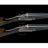 GEORGE GIBBS A PAIR OF 12-BORE SIDELOCK EJECTORS, serial no. 20397 / 8, 27in. nitro barrels, the