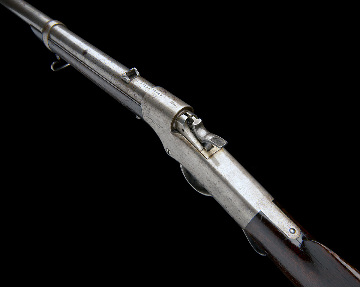 MARLIN, USA A RARE DUAL-IGNITION .44 RIMFIRE & PERCUSSION SINGLE-SHOT CARBINE, MODEL 'BALLARD'S - Image 7 of 7