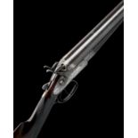 JAS. SQUIRES A 12-BORE WALKER'S 1872 'PATENT PERPENDICULAR OSCILLATING SNAP SPORTING GUN' SINGLE-