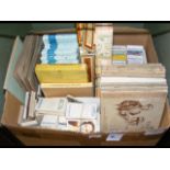 Collection of cigarette cards - loose and in album