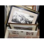 Selection of reproduction Isle of Wight photograph