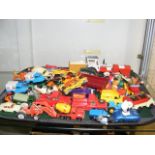 A tray of collectable die-cast vehicles - Corgi an