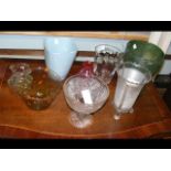 Selection of collectable Sowerby and other glassware