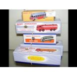 Four boxed reproduction Dinky Supertoys, together