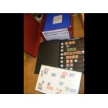 Selection of collectable stamps - GB and world cov