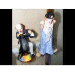 Royal Doulton clown figure 'The Joker' - HN3196, t