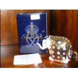 A boxed Royal Crown Derby 'The Yorkshire Rose Elephant'