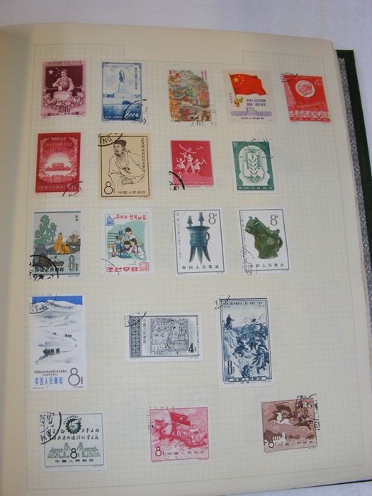 Six stamp albums - China, USA - Image 7 of 20