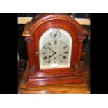 A mahogany cased bracket clock by William Lister &