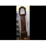 A mahogany cased eight day Grandfather clock - Ale