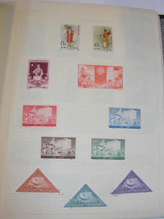 Six stamp albums - China, USA - Image 9 of 20