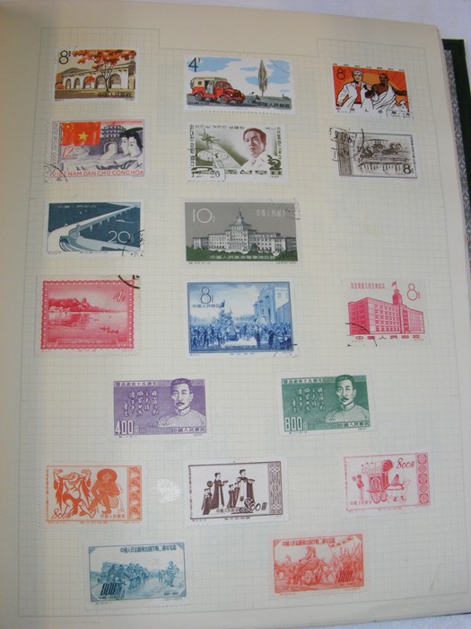 Six stamp albums - China, USA - Image 4 of 20