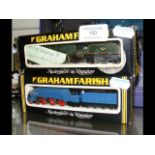 A Graham Farish N gauge locomotive and tender, tog