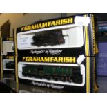 A Graham Farish N gauge locomotive and tender, tog