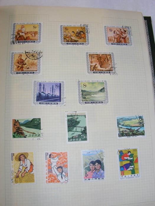 Six stamp albums - China, USA - Image 3 of 20