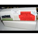 A boxed Union Mills model N gauge locomotive and t