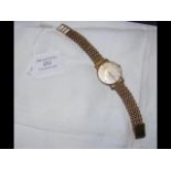 A gent's 9ct gold Longines wristwatch with separat