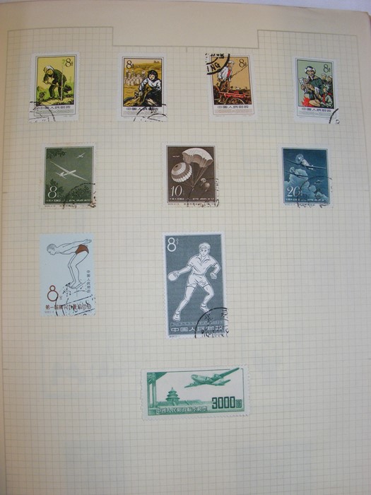 Six stamp albums - China, USA - Image 18 of 20