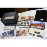 A box of 73 mint presentation packs 2004-2010 - Ca