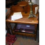 Antique pine washstand with drawer to the base