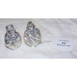 A Punch & Judy salt and pepper set