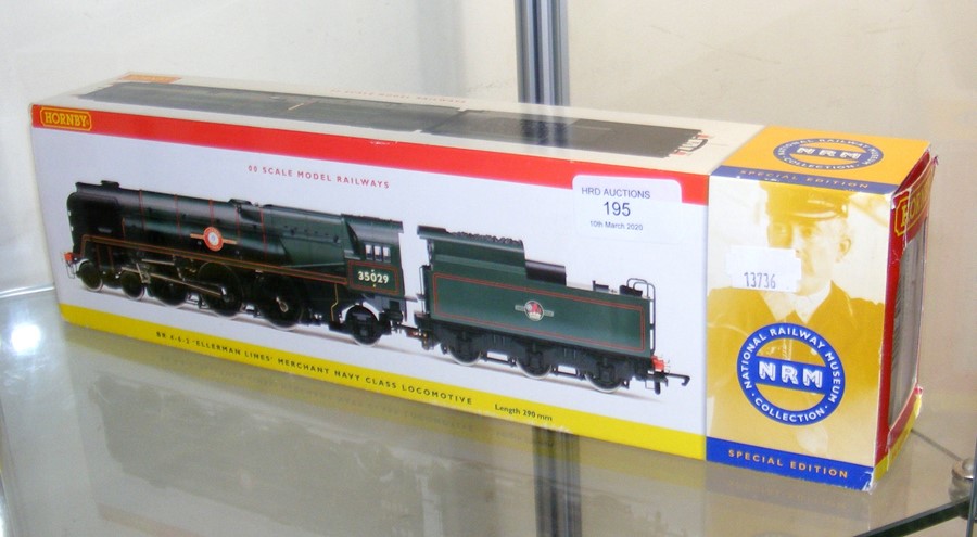 A Hornby 00 gauge BR 4-6-2 'Ellerman Lines' Mercha